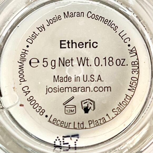 Josie Maran Surreal Skin Argan Finishing Balm Etheric Travel .18 fl oz 5g New - Picture 5 of 5